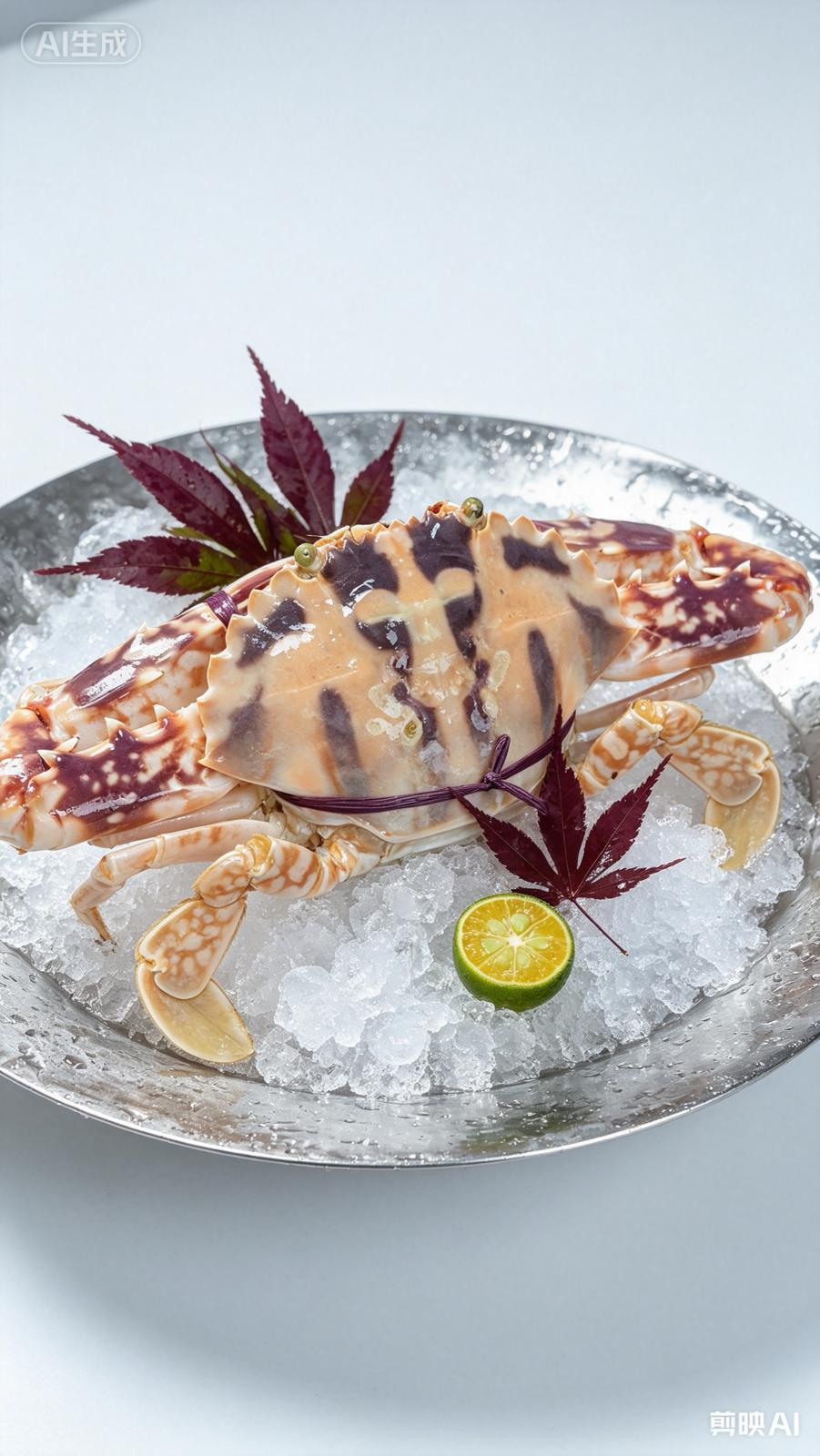 Red Flower Crab